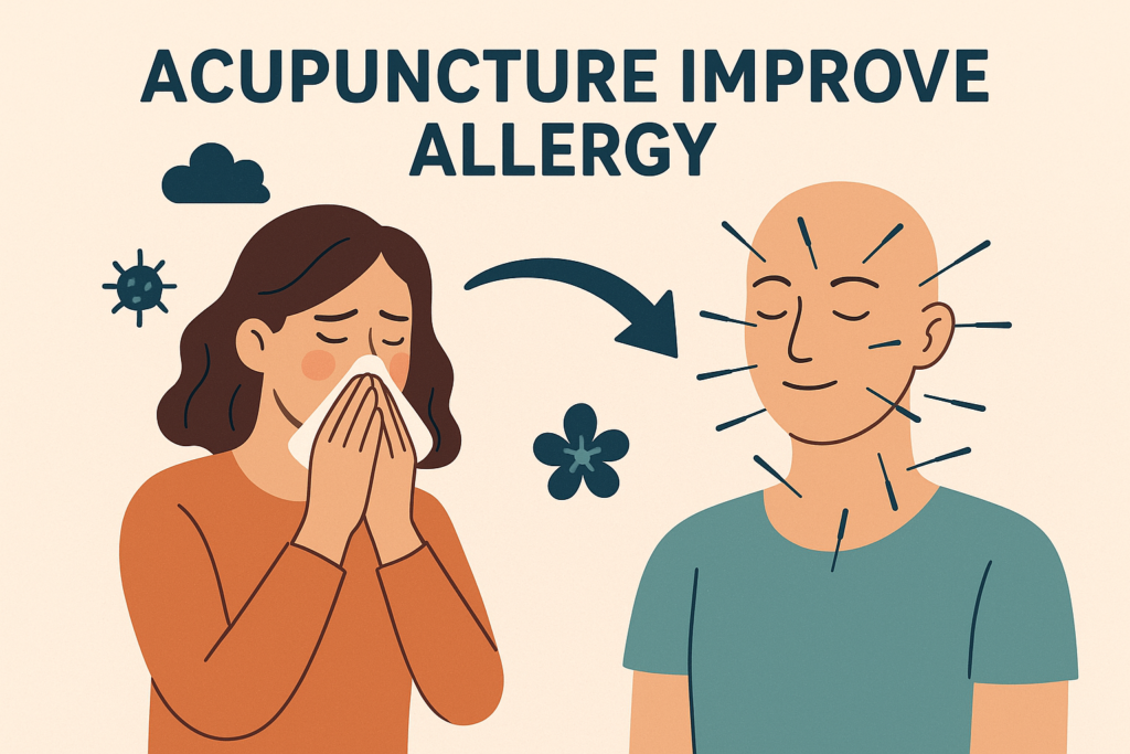 acupuncture improve allergy