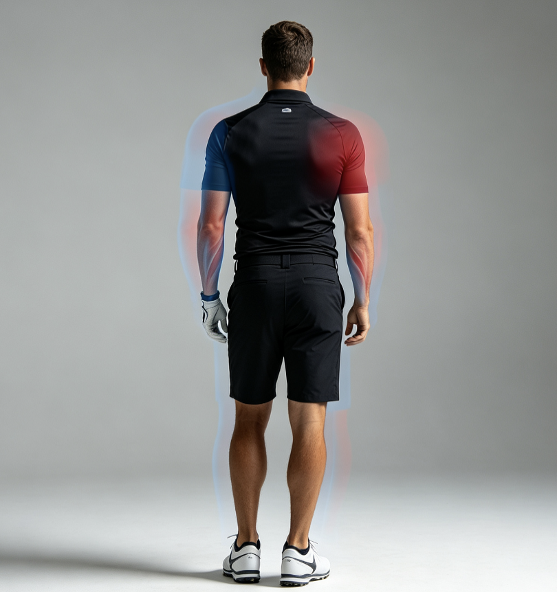 pain after playing golf